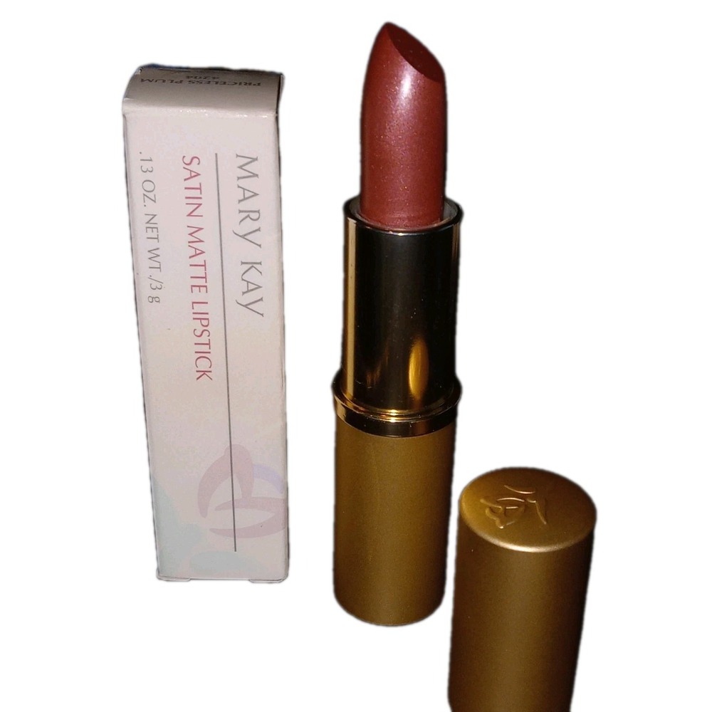 Vintage Mary Kay PRICELESS PLUM Satin Matte Lipstick New RARE HTF